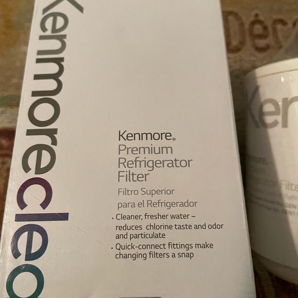 KENMORE CLEAR! 9890 Premium Refrigerator Water Filter NEW - Picture 4 of 7